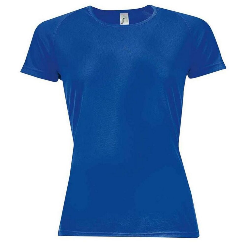 SOLS Womens/Ladies Sporty  T-Shirt / Royal Blue